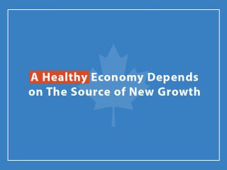 A Healthy Economy Depends on the Source of New Growth